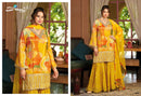 Your Choice Ginni Vol 6 Heavy Designer Sharara Suit For Wedding Wear
