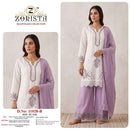 Zorista 11028 Silk Embroidered Designer Ready Made Suits