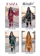 Zulfat Faiza Jam Cotton Print Embroidery Work Salwar Suit