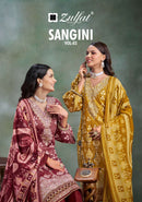 Zulfat Designer Sangini Vol 3 Jam Cotton Embroidered Suit